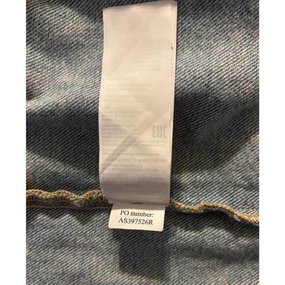 All Saints Light Blue Denim Maxi Dress - Picture 7 of 16